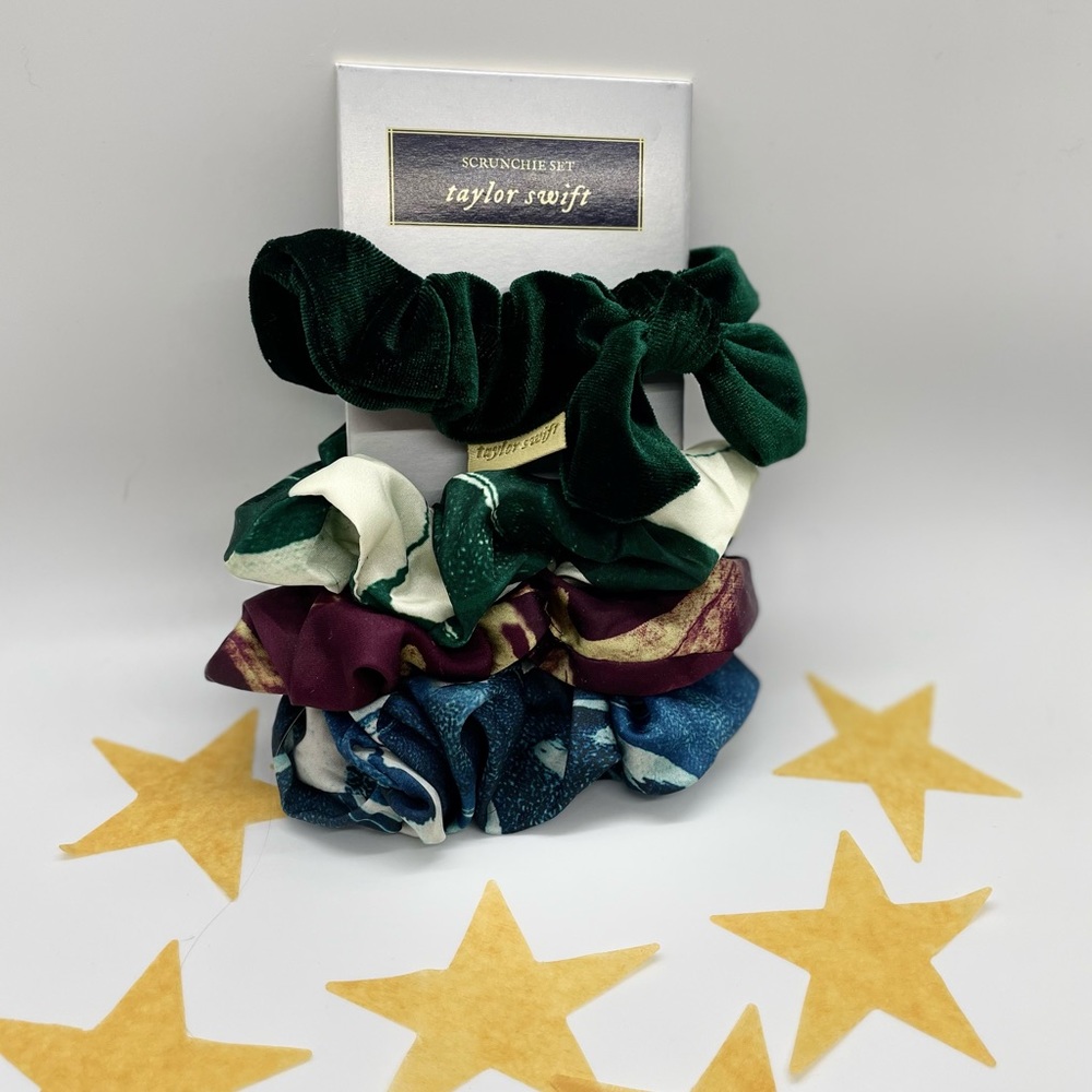 BUNDLE of 9 taylor swift scrunchies set hair ties - Picture 9 of 16